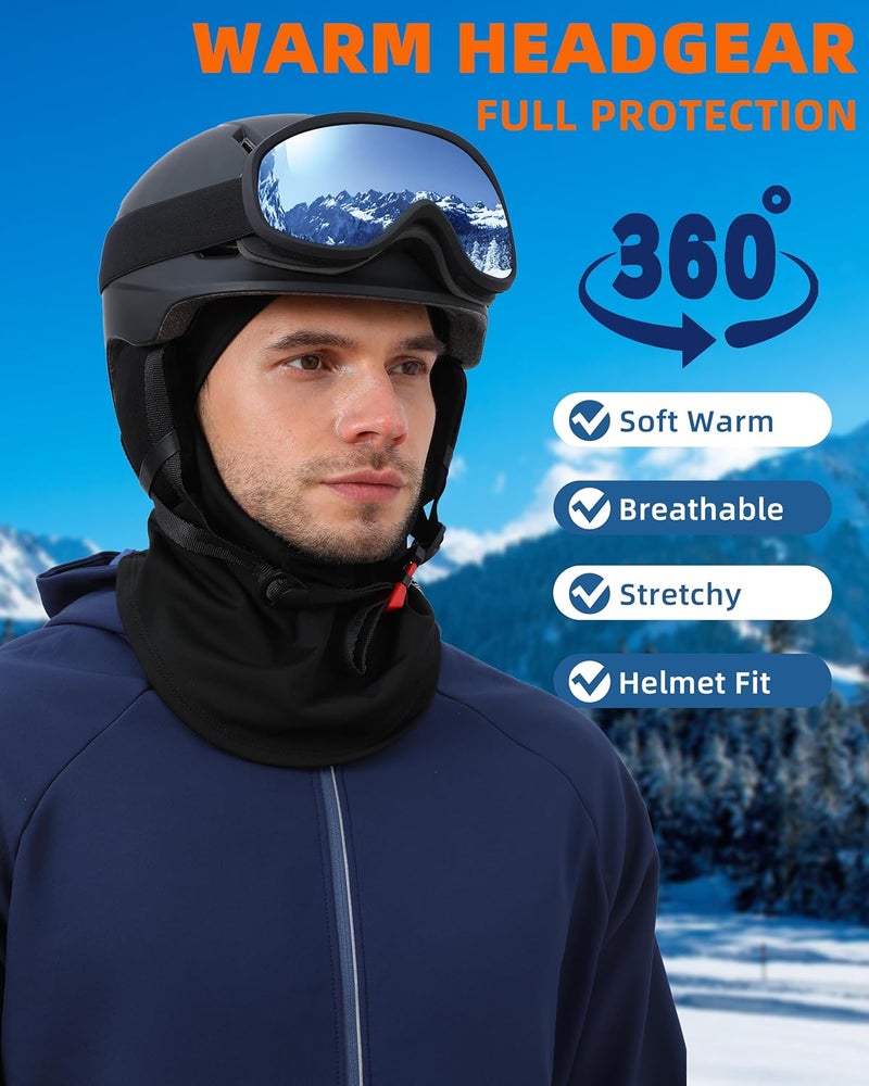 Eyegla Balaclava Ski Mask for Men Cold Weather,Winter Thermal Face Mask Women for Snowboarding Motorcycle Cycling - Image 2
